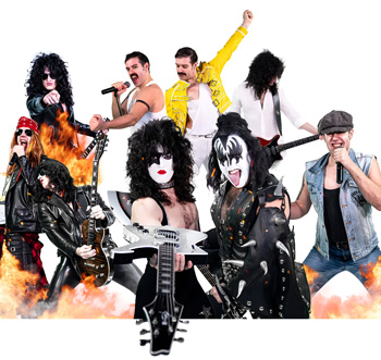 Bei der großen LEGENDS OF ROCK Show gibt es an einem Abend gleich 6 Tribute Acts live on stage! 