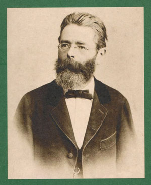 Adolf Ritter von Guttenberg, ein Pionier der Forstwirtschaft und des Naturschutzes, ist Namensgeber des Guttenberghauses. (Foto: Archiv Walter Bastl)
